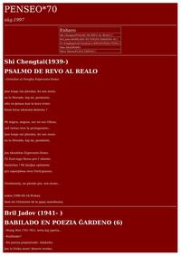 Numero 070, aug (1997)