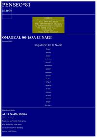 Numero 081, jul (1998)