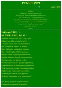 Numero 089, mar (1999)