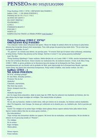 Numero 105, jul (2000)