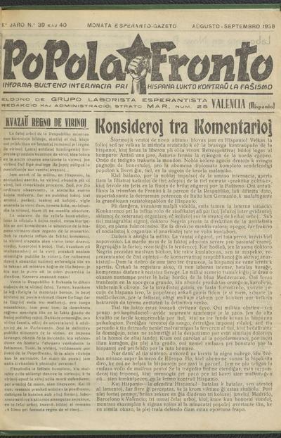 Numero 39-40, aug–sep (1938)