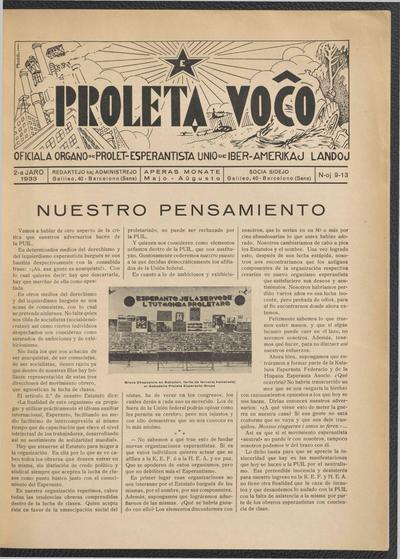 Numero 09-13, maj–jun–jul–aug (1933)