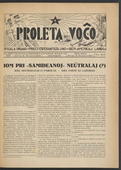 Numero 26-27, jul–aug (1934)