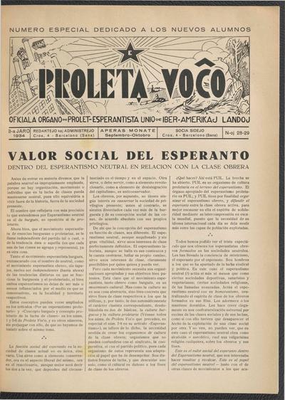 Numero 28-29, sep–okt (1934)