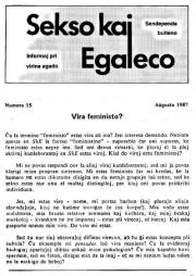 Numero 015, aug (1987)