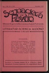 Numero 010, nov (1923)