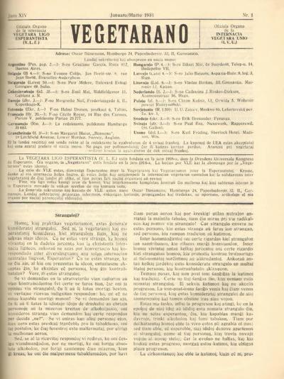 13a Jaro, Numero 1, jan–feb–mar (1931)