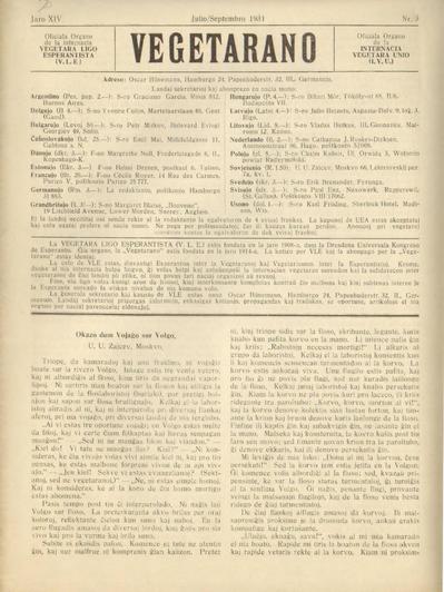 14a Jaro, Numero 3, jul–aug–sep (1931)
