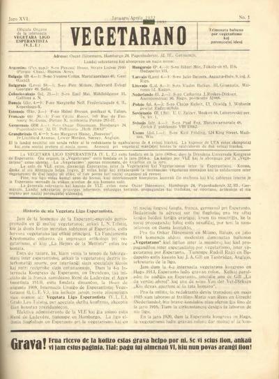 16a Jaro, Numero 1, jan–feb–mar–apr (1933)