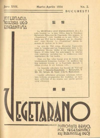 17a Jaro, Numero 2, mar–apr (1934)