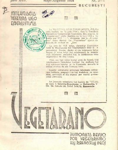 17a Jaro, Numero 3-4, maj–jun–jul–aug (1934)