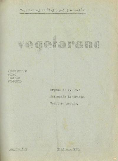 Numero 3-4, vintro (1965)