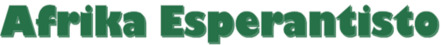 Afrika Esperantisto