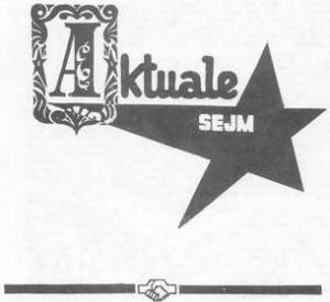 Aktuale SEJM