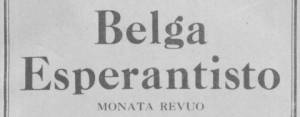 Belga Esperantisto