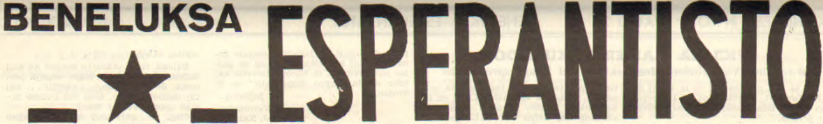 Beneluksa esperantisto