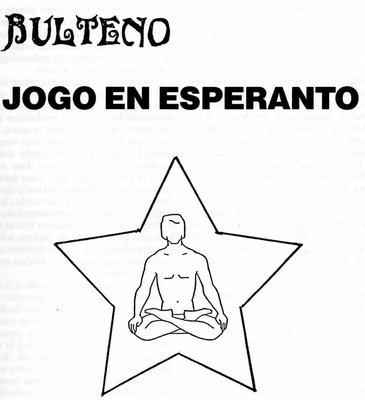 Bulteno. Jogo en Esperanto