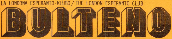 Bulteno (Londona eldono)