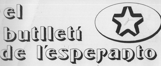 El Butlletí de l’Esperanto