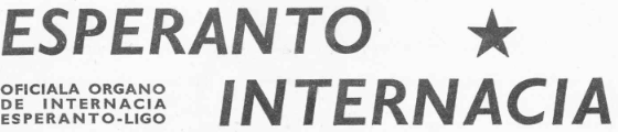 Esperanto Internacia
