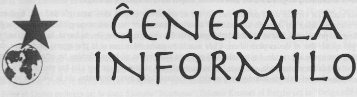 Ĝenerala informilo - Barcelona Esperanto-Centro