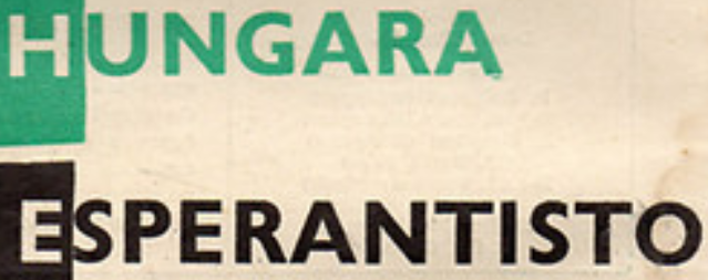 Hungara Esperantisto