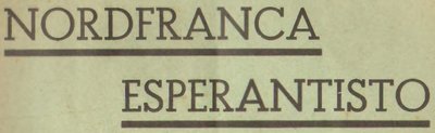 Nordfranca Esperantisto